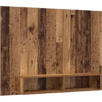 vidaXL TV-Schrankset Altholz 120 x 23,5 x 90 cm Holzwerkstoff