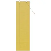 vidaXL Rollo Gelb 60 x 220 cm Bambus