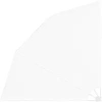 vidaXL Balkon Sichtschutz 210 x 210 cm Polyester Weiß