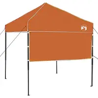 vidaXL Pavillon-Zelt 194 x 194 x 251 cm Orange Stoff