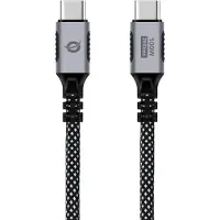 Conceptronic ETTA07B20 USB 3.2 Gen 2x2 C-C PD 3.0 100W Kabel, 2m, 20V 5A, 20Gbps, 4K60Hz, E-Mark, 2 m, USB C, USB C, USB 3.2 Gen 2x2, 20 Gbit/s, Schwarz