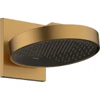 Hansgrohe Rainfinity Kopfbrause 250 1jet EcoSmart mit Wandanschluss, Brushed Bronze