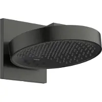 Hansgrohe Rainfinity Kopfbrause 250 3jet mit Wandanschluss, Brushed Black Chrome