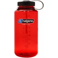 Nalgene Wasserflasche Wide Mouth 1000ml Red