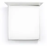 Bella Donna Topper Spannbetttuch La Piccola 180x200 cm | weiss - weiß