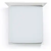 Bella Donna Topper Spannbetttuch La Piccola 160x200 cm | hellgrau - grau