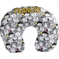 United labels cushion travel - Peanuts allover
