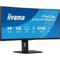 Iiyama ProLite XCB3497WQSNP-B1, 86,4 cm (34"), 3440 x 1440 Pixel, UltraWide Quad HD, LED, Schwarz
