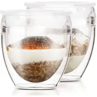 Bodum Glas Pavina To Go Transparent 200 ml (Set von 2 Stück)