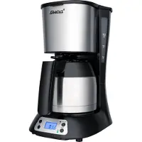 Steba KM F3 Kaffeeautomat Thermo 8 Tassen Zeitvorwahl ed/sw