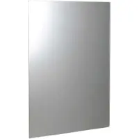 Sapho PLAIN Spiegel mit Schnittkante 50x70cm, abgerundete Ecken, CU free