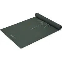 Gaiam YOGAMATTE DEEP GREEN VISION 5MM CLASSIC PRINTED