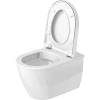 Duravit Wand-WC DARLING NEW RIMLESS tief, 370x540mm weiß weiß