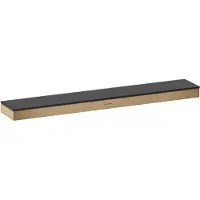 Hansgrohe Rainfinity Ablage 500, Brushed Bronze