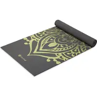 Gaiam YOGAMATTE COOL MATCHA SUNDIAL LAYERS 5MM CLASSIC PRINTED