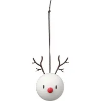 Hoptimist Reindeer Ornament