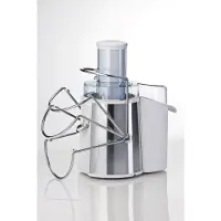 Ariete Centrika Metal 173 Entsafter, 700 Watt, Edelstahlgehäuse, 2 Geschwindigkeitsstufen, Fruchtfleischbehälter
