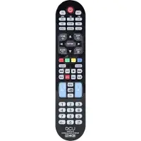 DCU Advance Tecnologic 30901010, TV, IR Wireless, Drucktasten, Schwarz