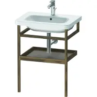 Duravit Handtuchhalter DURASTYLE 440x590mm m Abl. bas matt/nussbaum mass