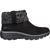 SKECHERS Enkellaarsjes Plat Enkellaarsjes Plat - Zwart - Maat 36