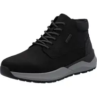 Rieker Stiefeletten Herren Leder Weite H – Komfort für den Alltag 06001, Größe:45 EU, Farbe:Schwarz