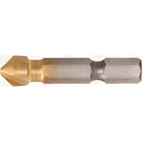 Ks Tools 336.0329, Bohrer, Entgratfräser, Drehung der rechten Hand, 1,24 cm, 56 mm, Nicht-eisenhaltiges Metall, Weiches Metall, Stahl