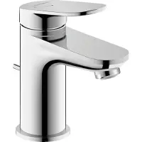Duravit Waschtisch-Einhebelmischer S FreshStart Wave Ausl. 95mm, m Zugst.Abl.Gar., chrom