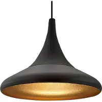Bamyum Pendelleuchte Paladin Metall Ø35cm, Schwarz Modern Hängelampe