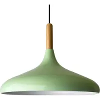 ROYALTECH Hängelampe Chris , dimmbar, grün, für Wohn- / Esszimmer, Metall, Skandinavisch, Pendelleuchte