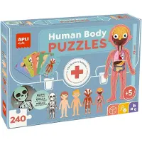 APLI Kids 19438, 240 Stück(e), Menschen, 5 Jahr(e)