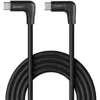 Lindy 32023, 1 m, USB C, USB C, USB 3.2 Gen 2 (3.1 Gen 2), 10 Gbit/s, Schwarz