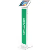 Maclocks iPad 10.2" Space Enclosure Brandable Floor Stand - Kiosk - Diebstahlschutz - für Tablett
