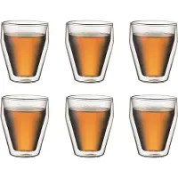 Bodum Glas-Set Titlis Transparent 250 ml (Set von 6 Stück)