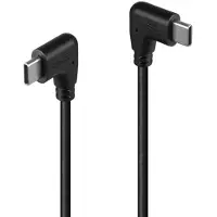 Lindy 32008, 0,5 m, USB C, USB C, USB 2.0, Schwarz
