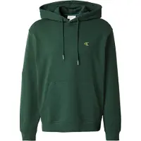 Calvin Klein Herren Pullover & Cardigans Ls Eu 350terry Monogram Hoodie - Donkergroen - Größe XL