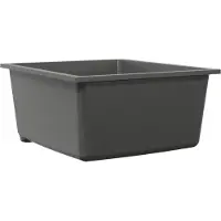 vidaXL Küchenspüle Grau 38 x 44 x 20 cm Granit