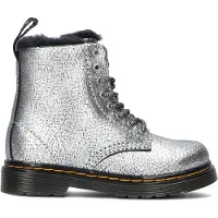 Dr. Martens Kinderstiefel Serena T Silver Distressed Foil kind