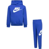 Nike Sweatset - Kapuzenpullover/Jogginghosen - Spiel Royal - - 6 Jahre (116) - Sweatsets