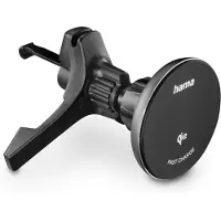 Hama 00201736, Auto, USB, Kabelloses Aufladen, Schwarz