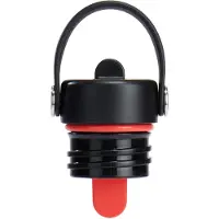 Hydroflask - Standard Mouth Flex Straw Cap - Verschlusskappe Gr One Size schwarz