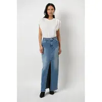Dante6 Feral Denim Maxi Skirt Washed Blue Größe: 40 | Jeansröcke Outlet | Damen | Blau