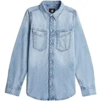 G-Star Slim Western Hemd - Hellblau - Damen - S