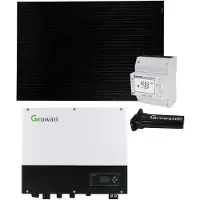 Growatt 3kWp Glas Glas PV-Anlage ohne Speicher mit SPH3000TL BL-UP