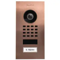 DoorBird 423867437 IP-video-dørsamtaleanlæg WLAN Komplet sæt 1-familiehus Bronze
