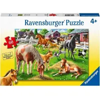Ravensburger Happy Horses Puzzle 60 Teile