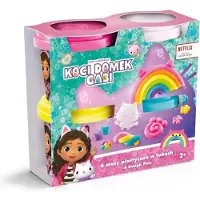 Epee Koci Domek Gabi Kreatives Set mit Modelliermasse, 4 Farben