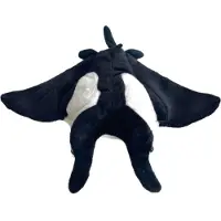 Beppe Schwarz-weisser Manta 41cm