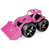 Wader Maximus, der rosa Bulldozer