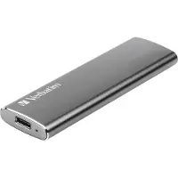 Verbatim Vx500, 1 TB, USB Typ-C, 3.2 Gen 2 (3.1 Gen 2), 500 MB/s, 10 Gbit/s, Silber