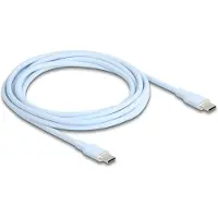 DeLOCK 81235, 2,5 m, USB C, USB C, USB 2.0, 0,48 Gbit/s, Blau